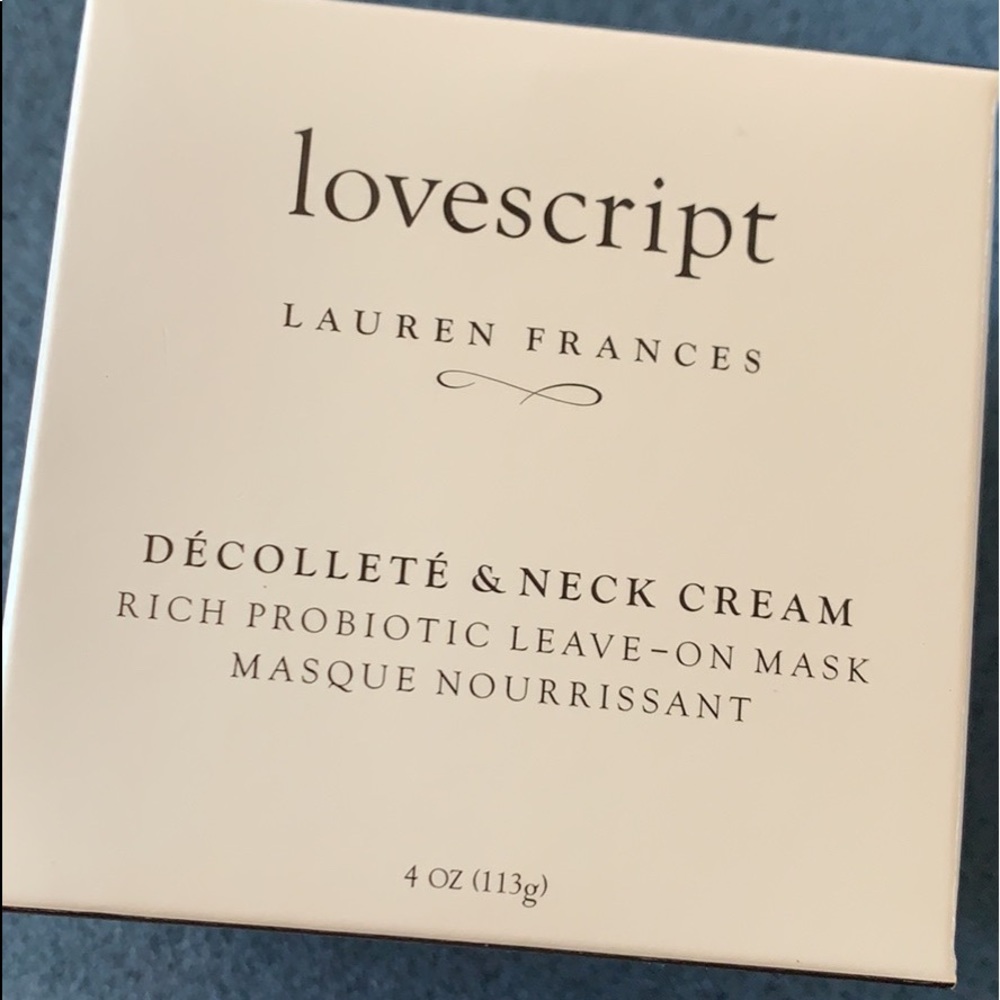 Lovescript Décolleté & Neck Mask